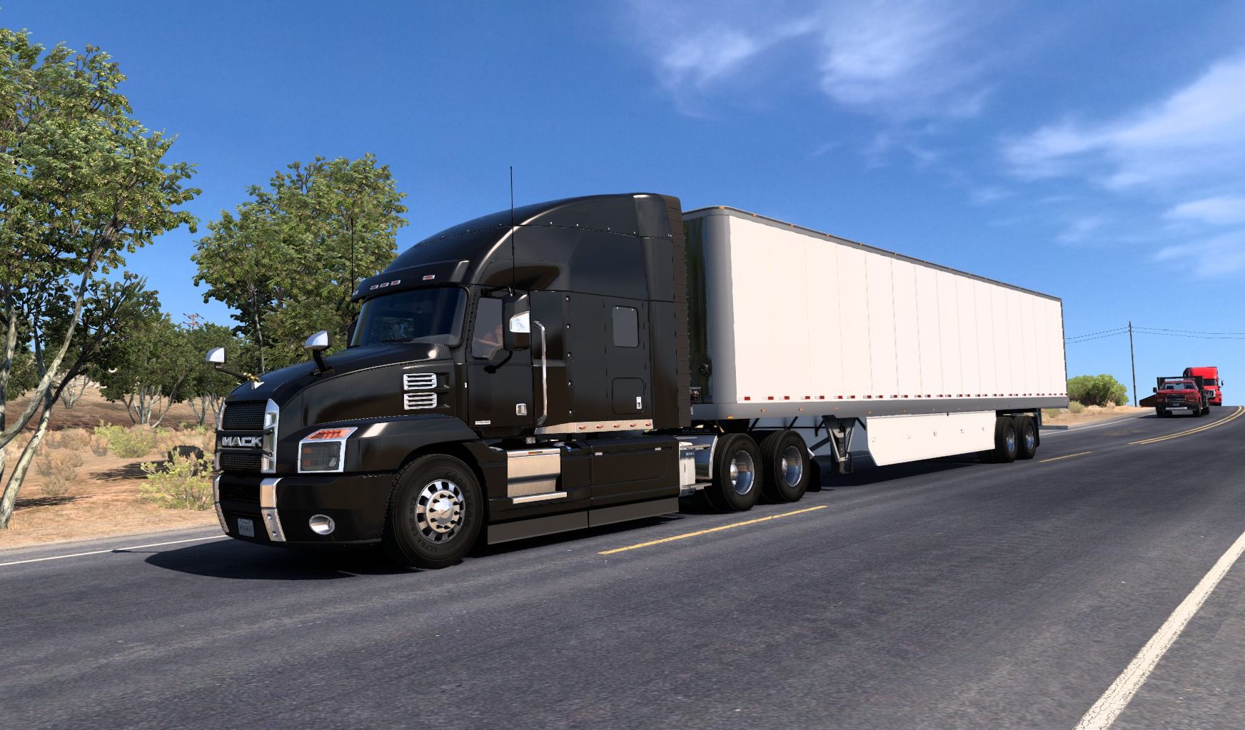 Last-mile truck delivery