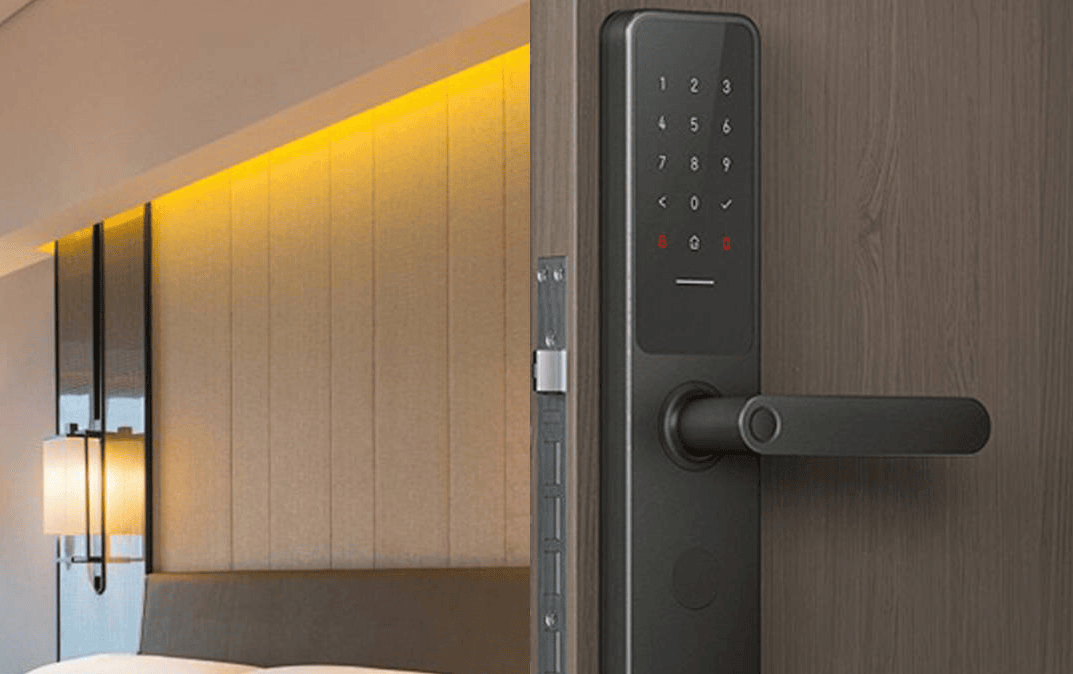 What cost factors should be taken into consideration when installing an intelligent door lock at the exit?